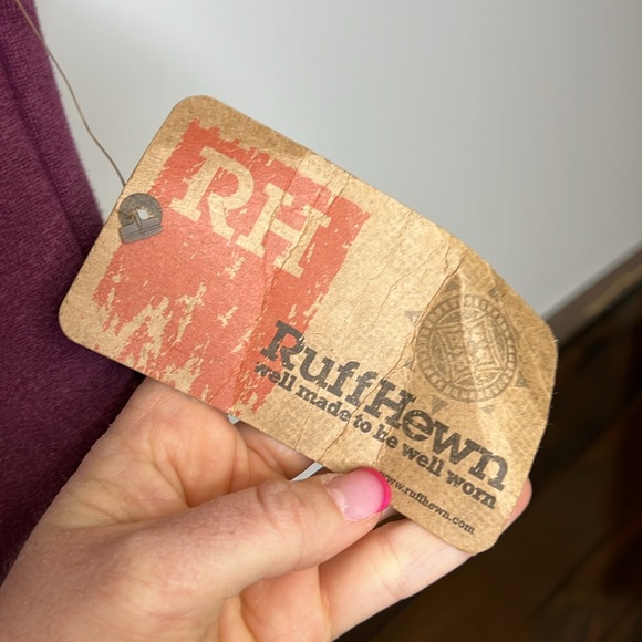 NWT RuffHewn Fuchsia Sweatshirt Dress- Small - Picture 7 of 8